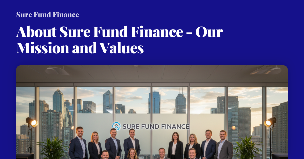 About Sure Fund Finance - Our Mission and Values
